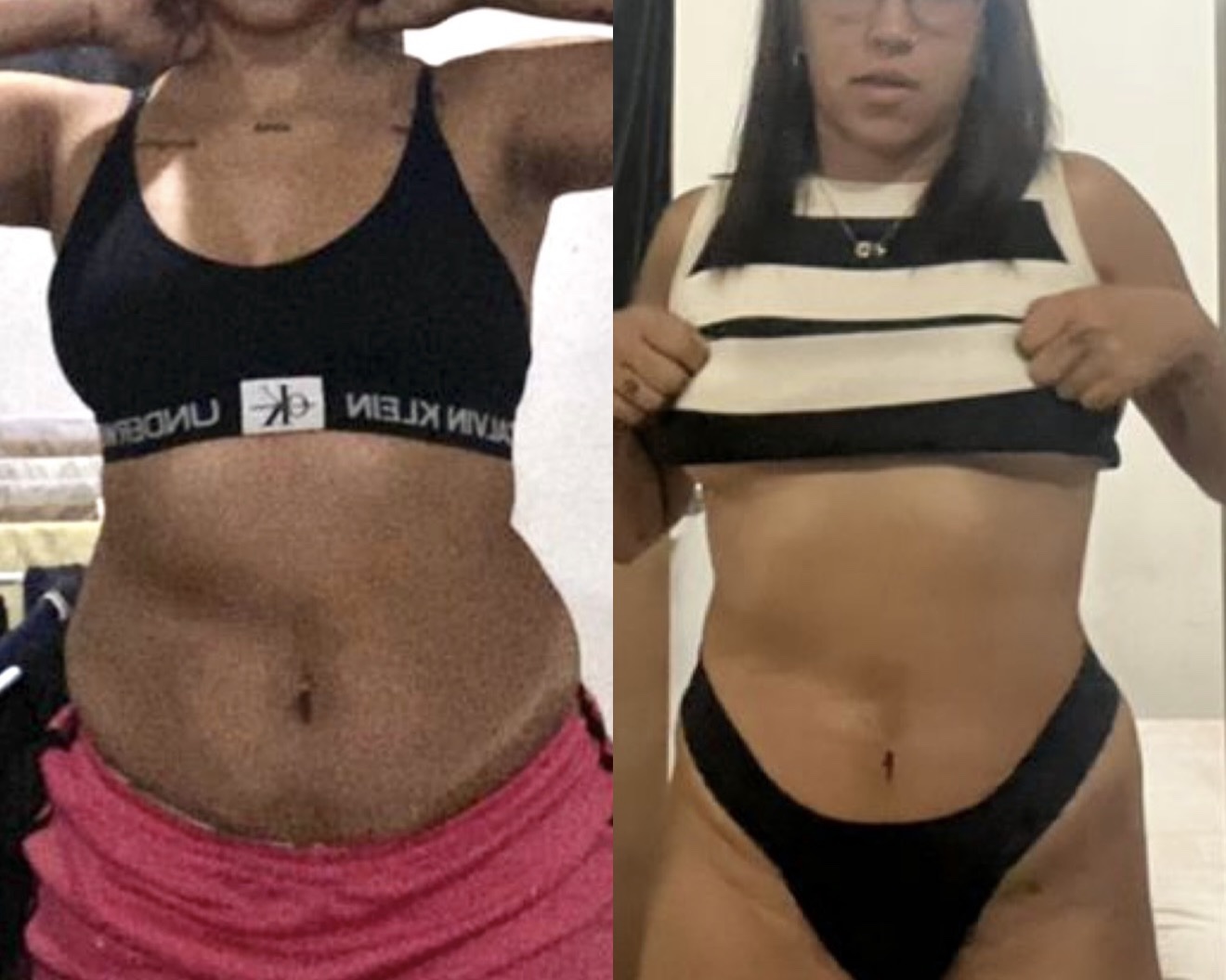 Client transformation before and after